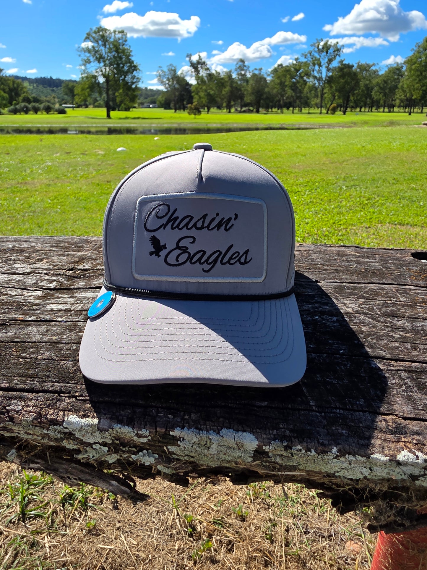 Grey & Black Rope Hat