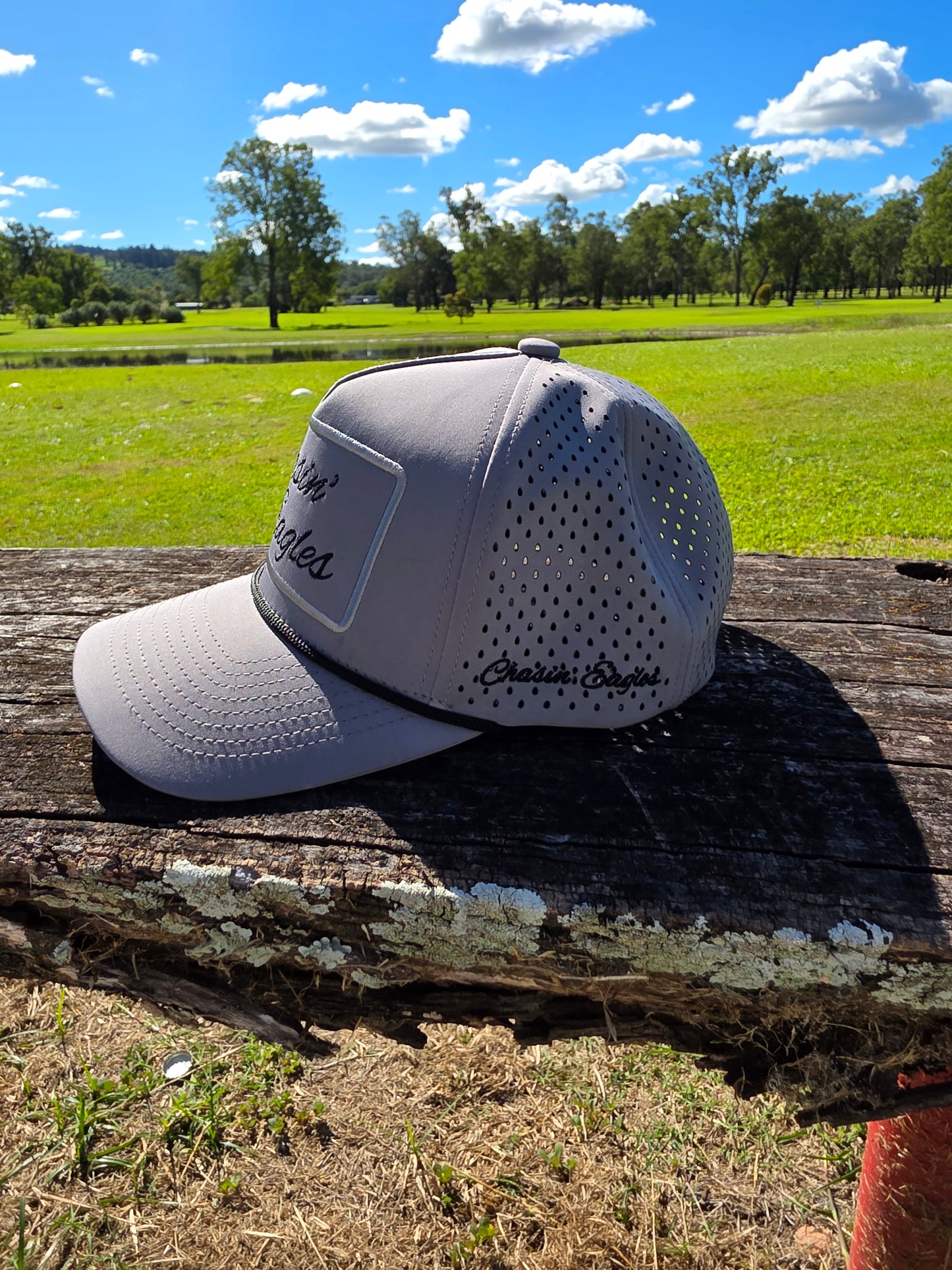 Grey & Black Rope Hat