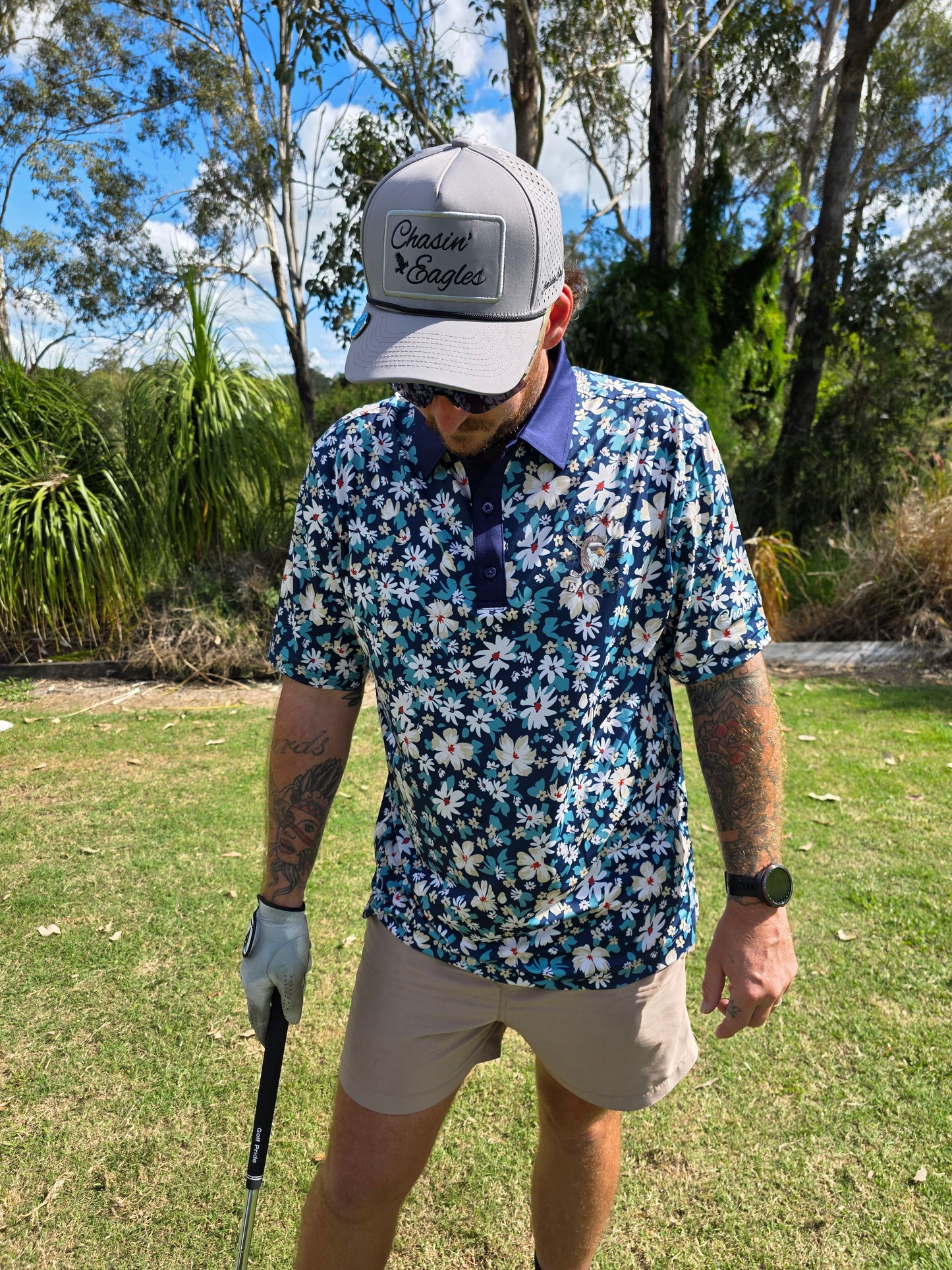 Floral Fairways Polo