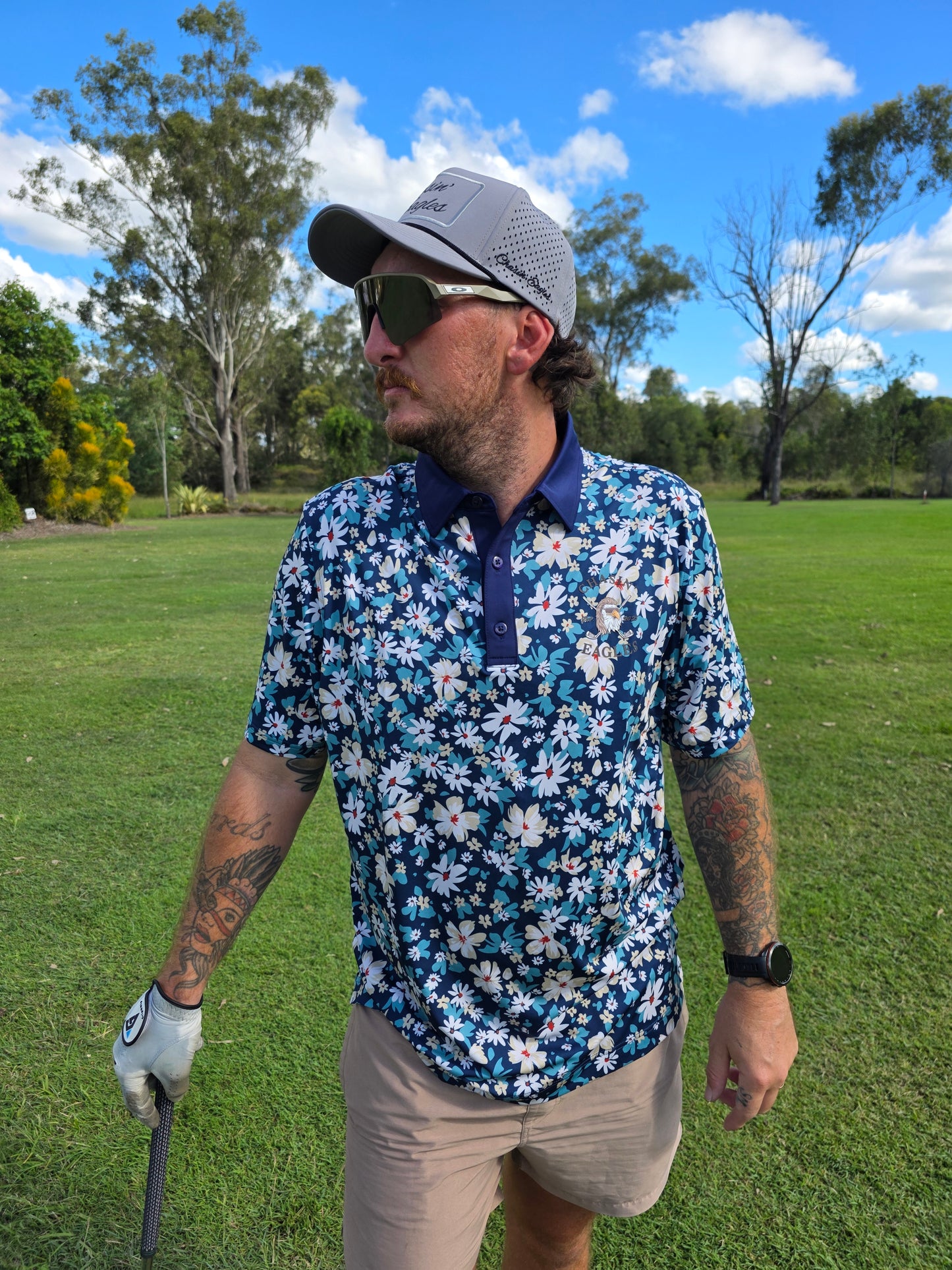 Floral Fairways Polo