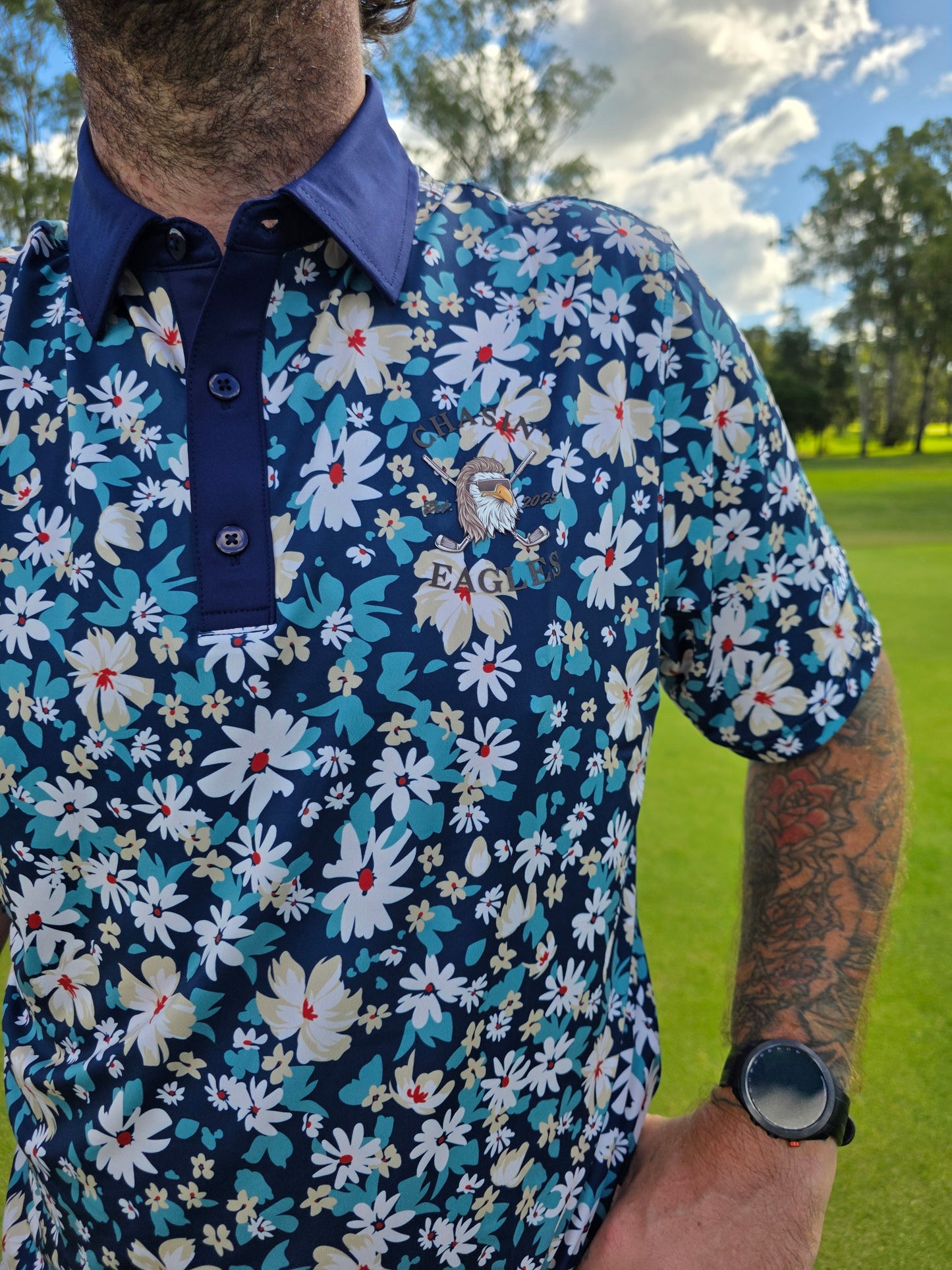 Floral Fairways Polo