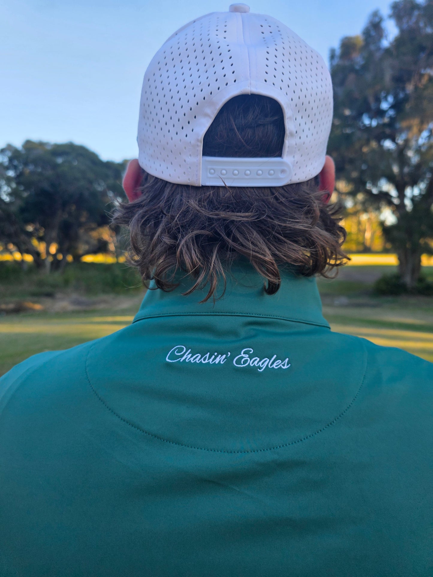 1/4 zip long sleeve GREEN